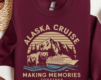 2026 Alaska Cruise Sweatshirt, Alaska Cruise Hoodies, Matching Cruise Squad Sweatshirt, Alaska Cruise Travel Shirt, Alaska Family Trip Shirt