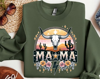 Western Mama Sweatshirt, Country Mama Sweatshirt, Western Mama Gift, Mama Shirt, Mothers Day Gift, Mothers Day Shirt, Gift For Mom,Mama Gift