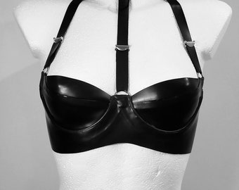 Latex BH, Gummi BH, Bra, Latex Wäsche