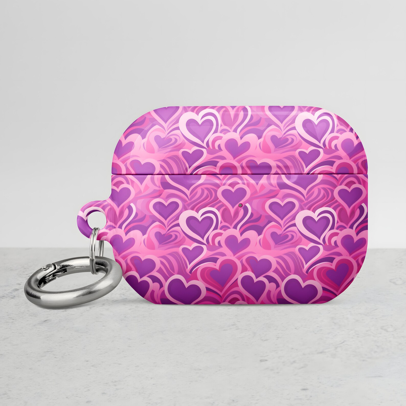 Y2K AirPod Case, AirPod Case, Y2K Hearts Airpods Pro Case, Cute AirPod