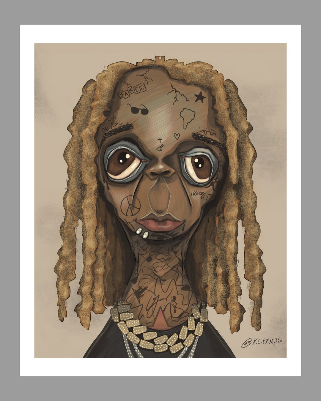 Lil Wayne Art Print - Etsy