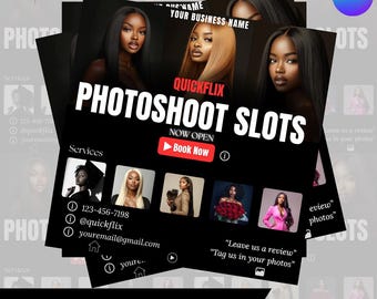Netflix Theme Photographer Flyer,Videographer, Photoshoot Promo, Photography Business Flyer. Photographer , Videographers, Hairstylists