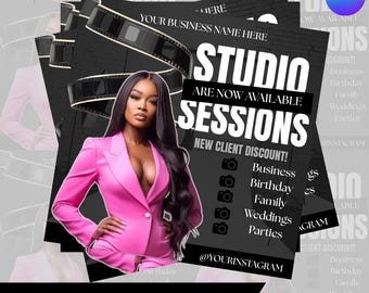 Photographer Flyer,Videographer Flyer, Photo shoot Promo Flyer, Photography Business Flyer, Professional Photoshoot Flyer, Studio Photoshoot