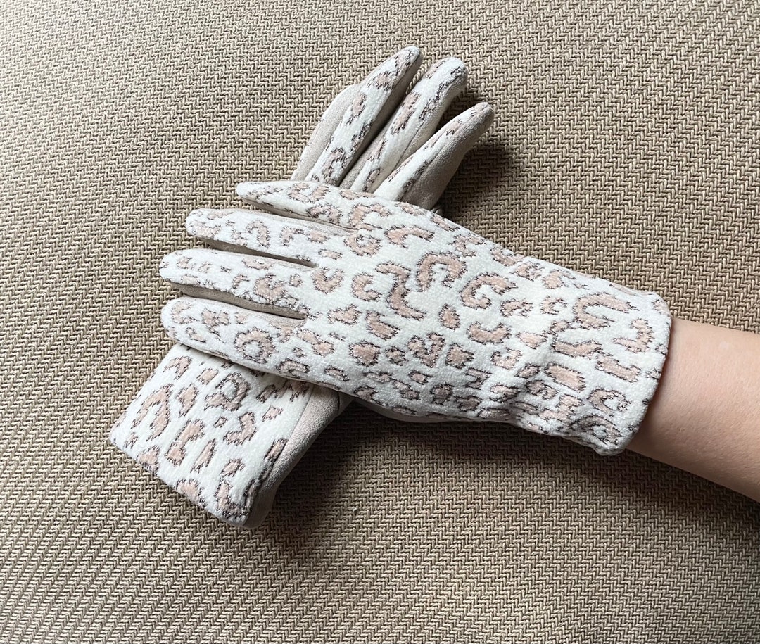 Gloves, Ladies Gloves, Beige Gloves, Smart Touch Gloves, Winter