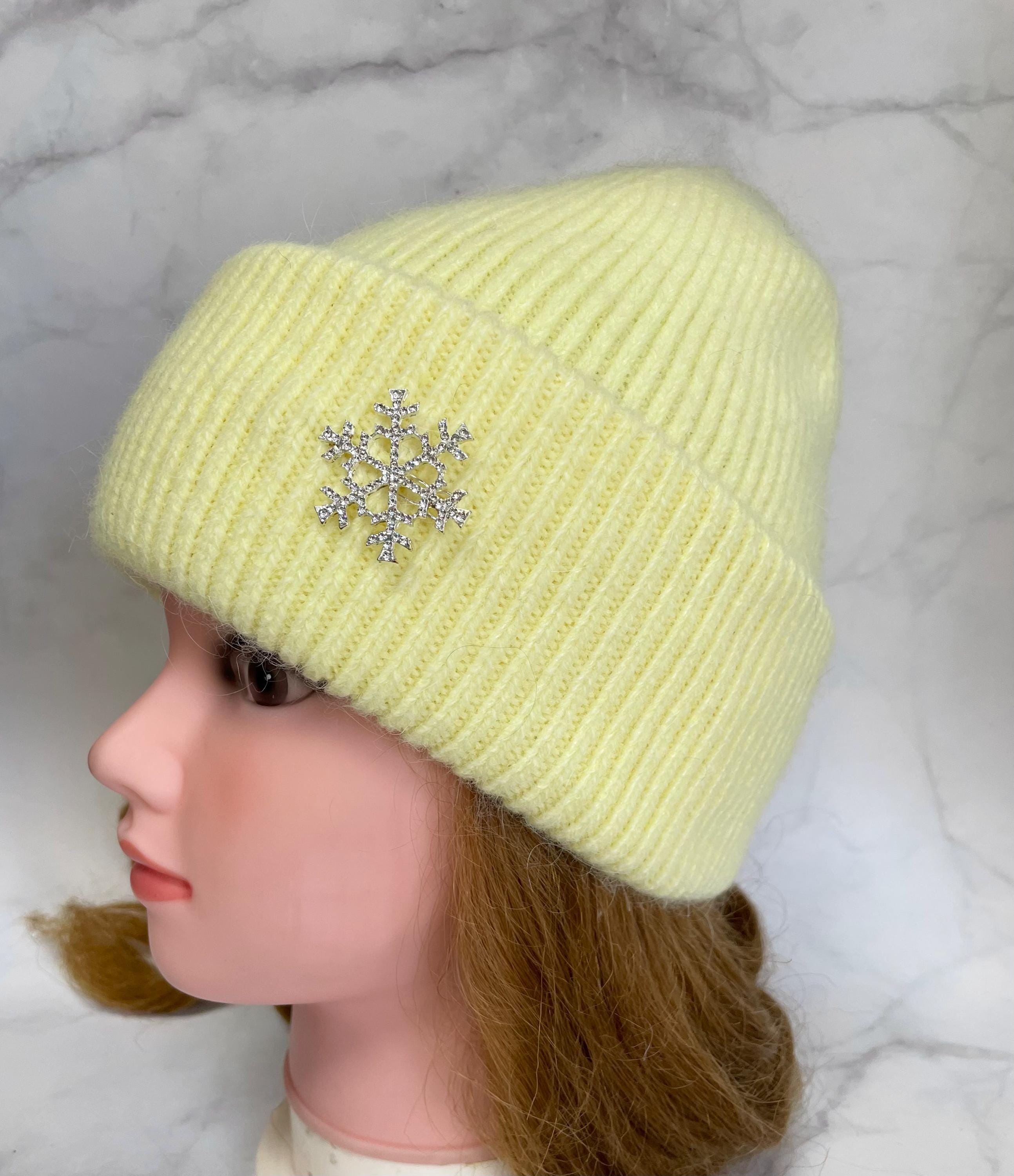Beret With Brooch - Etsy display picture 2