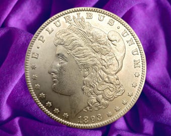 希少なヴィンテージ1969年製 大型10ペンス英国エリザベス2世記念硬貨