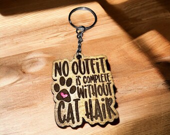 Funny Friend Gift Friend Gift for Cat Lover Funny Cat Gift Birthday Gift Funny Stocking Stuffer Keychain Funny Cat Gift