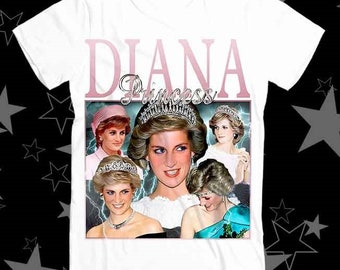 ウェールズ王女 ダイアナ妃 ベストセラー トップ Tシャツ 405