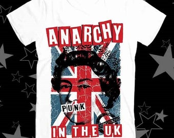 Anarchy in the UK Punk Music Rock Best Seller Top Tee T Shirt 441
