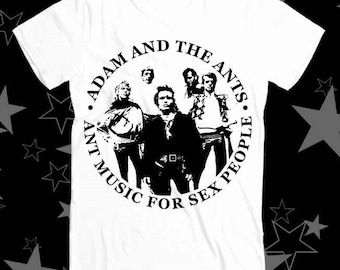 Adam And The Ants Music for People Poster Best Seller Top Tee T Shirt 417