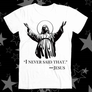 Jesus I Never Said That Christmas Sunset Best Seller Top Tee T Shirt 177