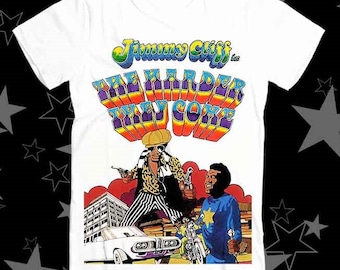 Star of David Long Sleeved T-shirt - as Worn by Jimmy Cliff in the