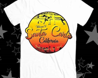 Santa Carla The Lost Boys Cult 80s Movie Best Seller Top Tee T Shirt 592