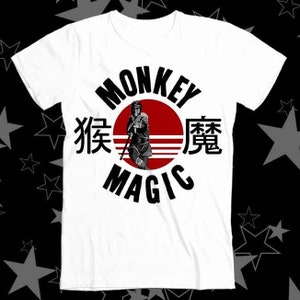 Monkey Magic Japanese Poster TV Series Best Seller Top Tee T Shirt 383