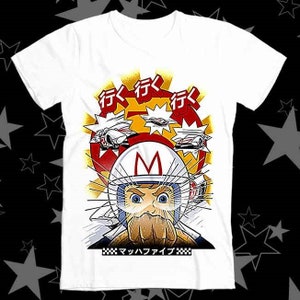 Go Speed Racer Go Japanisches Poster Sonderausgabe Bestseller Top Tee T Shirt 225