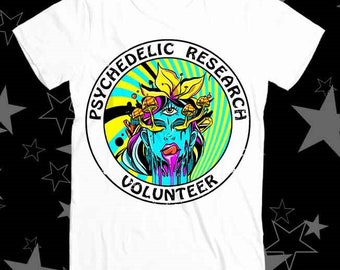 Psychedelic Research Terence Mckenna Magic Mushroom Volunteer Best Seller Top Tee T Shirt 366