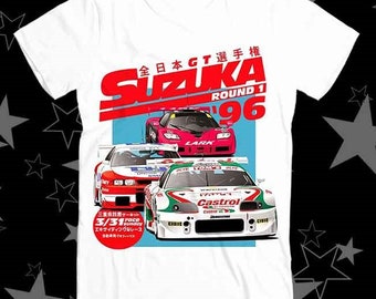 JDM Suzuka Japan Racing Car 1996 JGTC Poster Best-seller Top T-shirt 456