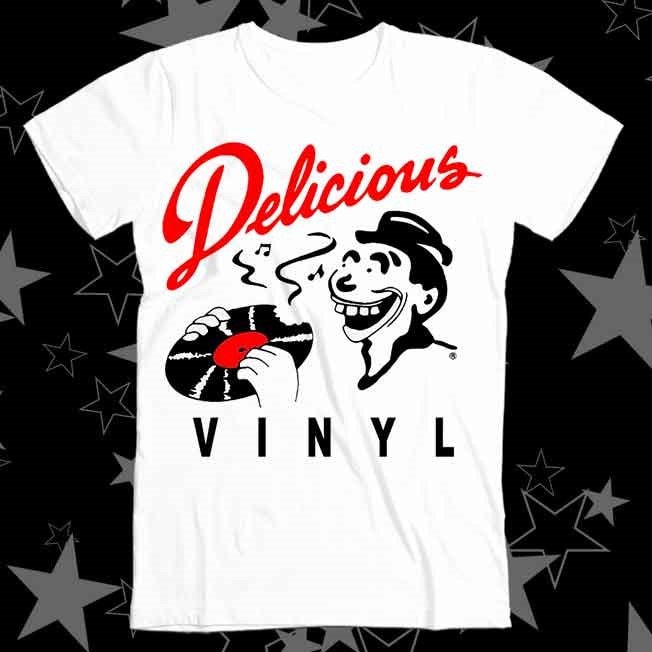 Delicious Vinly Music Record Label Rap Hip Hop T Shirt Top Tee 326