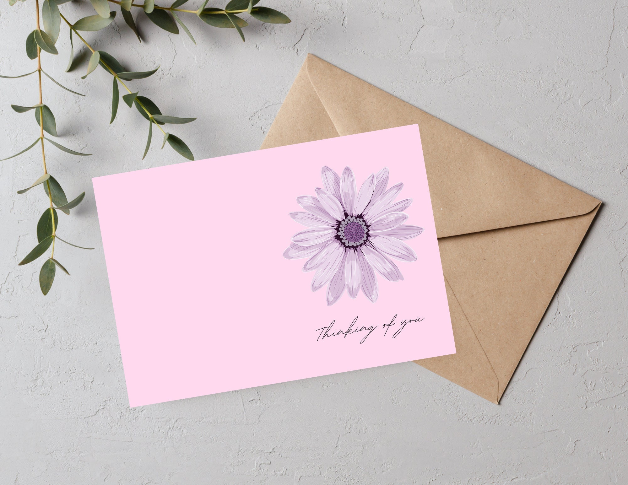Printable Sympathy Card Instant Download Sending Love Card Minimalist ...