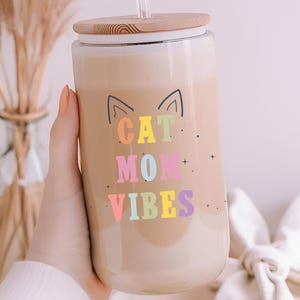 Personalisierter Katzen Becher, Katzen Mama Becher, Spezial Katzen Becher, Spezial Katzenohren, Haustier Erinnerungen, Namen Geschenke, Spezial Katzen Tasse, Haustier Name