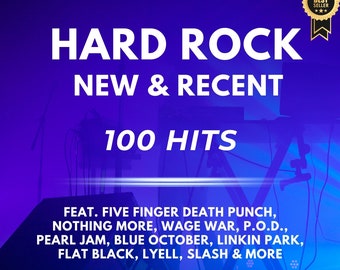 Hard Rock: Neue und aktuelle 100 HITS | 320K MP3-Download und Spotify-Playlist