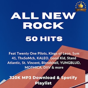 All New Rock: 50 Hits | 320K MP3 Download & Spotify Playlist
