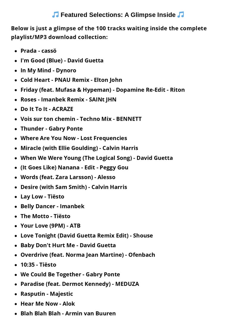 Club Hits 2024 : 100 hymnes de dance électronique Téléchargement de musique MP3 320 000 et liste de lecture Spotify image 2
