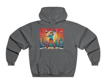 Men's Urban Beat Graphic Hooded Sweatshirt