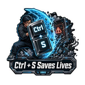 Ctrl S Saves Lives Transparent PNG | Programmer Sticker, Coding Humor, Laptop Art, Planner, Scrapbooking, Cards, Journal Decor