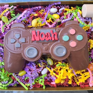 Controlador de juego de chocolate rompible, regalo Smash con caramelos y mazo