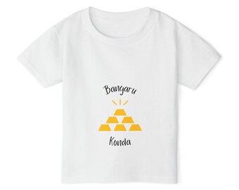 Bangaru Konda - T-shirt en télougou Golden Mountain pour enfant