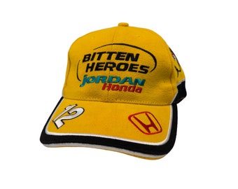 NWT Rare Jordan Honda Bitten Heroes Benson & Hedges - Jarno Trulli - F1 Formula One Grand Prix Motorsports Strapback Hat Cap Deadstock