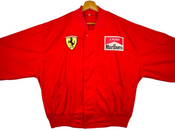 T-shirt Vintage Alain Prost Jean Alesi Ferrari F1 Marlboro Occasion