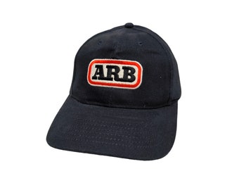 ARB Europe 4x4 Off-Road Truck Accessories Vintage Embroided Logo Strapback Hat Cap Late 90's Early Y2K