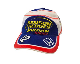 NWT Rare Jordan Honda Benson & Hedges - Jarno Trulli - F1 Formula One Grand Prix Motorsports Strapback Hat Deadstock New With Tags