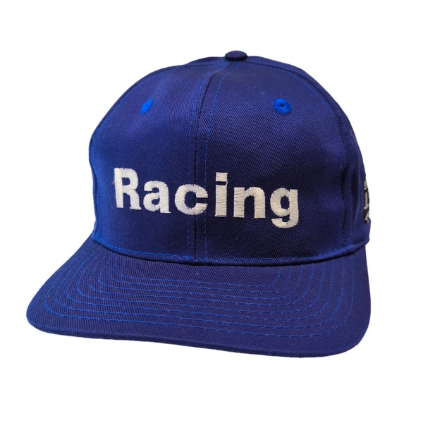 Rare Damon Hill Racing Rothmans Williams F1 Team Sonax Car Care Products Formula One Motorsports Vintage Snapback Hat Cap
