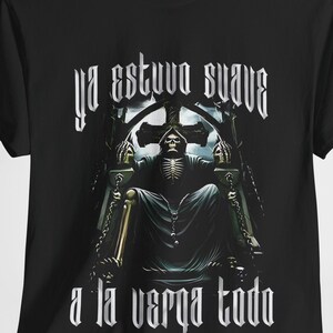 Ya Estuvo Suave Calavera Gym T-Shirt, Funny Skull Design, TShirt For GymRat Outfit, Gift For Gym Lovers