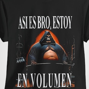 Camiseta Asi Es Bro Estoy En Volumen Camiseta Divertida Gym Calavera Fitness Ropa Gym Hombre Outfit Frases Gym Graciosas Gymrat Mexicano