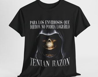 Para Los Envidiosos Que Dijeron No Lo Podria Lograrlo, Tenian Razon, Ropa de Gym con Estilo de Calavera, Camiseta Fitness con Calavera