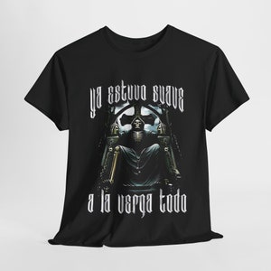 Ya Estuvo Suave A La Verga Todo Camiseta Fitness com Calavera para el Gimnasio, Ropa de Gym com Diseño de Calavera