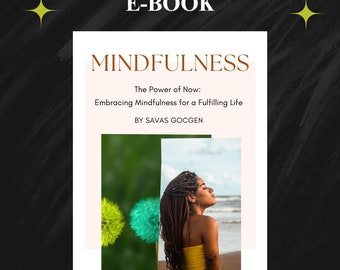 Mindfulness Ebook & druckbares digitales Download-Produkt