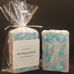 Bubble Bath Soap / Goat Milk Soap / Cold Process Soap