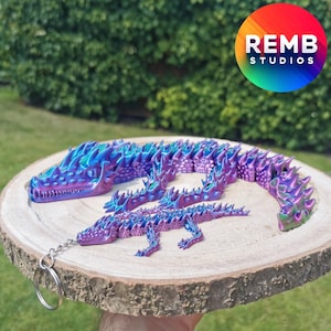 Articated Dragon Remb Studios, STL-Datei für den 3D-Druck, STL-Druckdateien, Print in Place