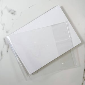 Guest Book Protective Cover A4, Plastic Sleeve Protector, For THEBRIDEAU Guest Books, Add On Item