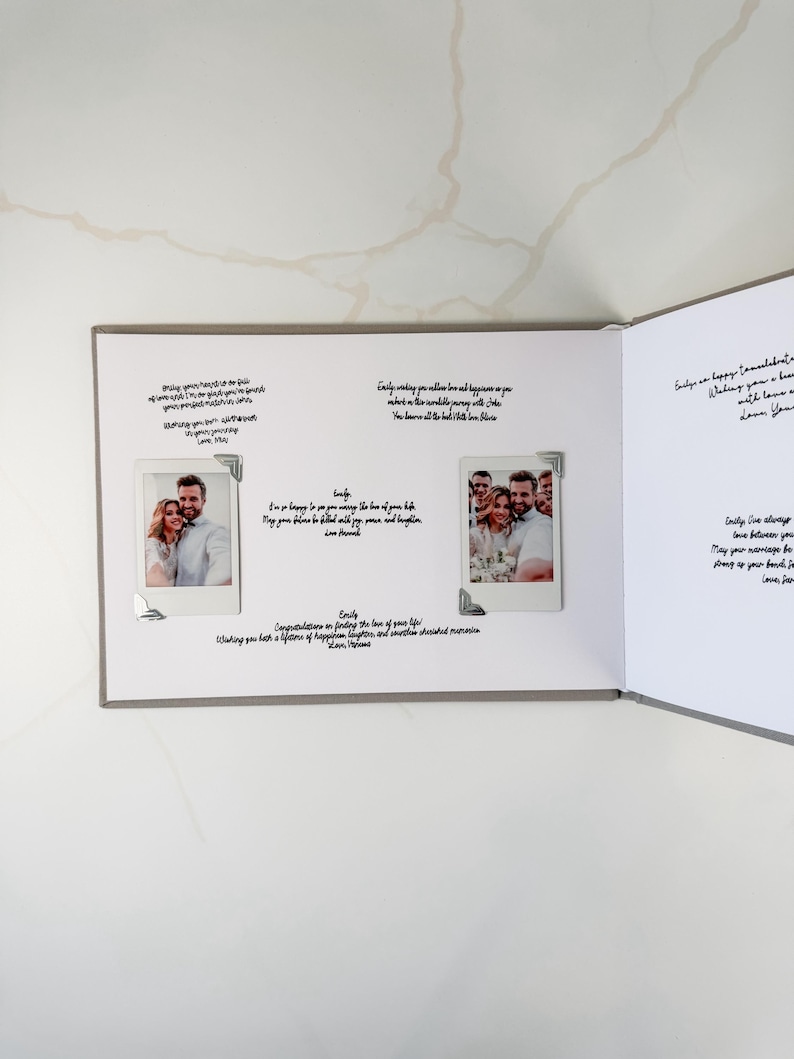 Photo Corner Stickers for Guest Book 48pcs, Guest Book Photo Corners, Add On Listing image 8