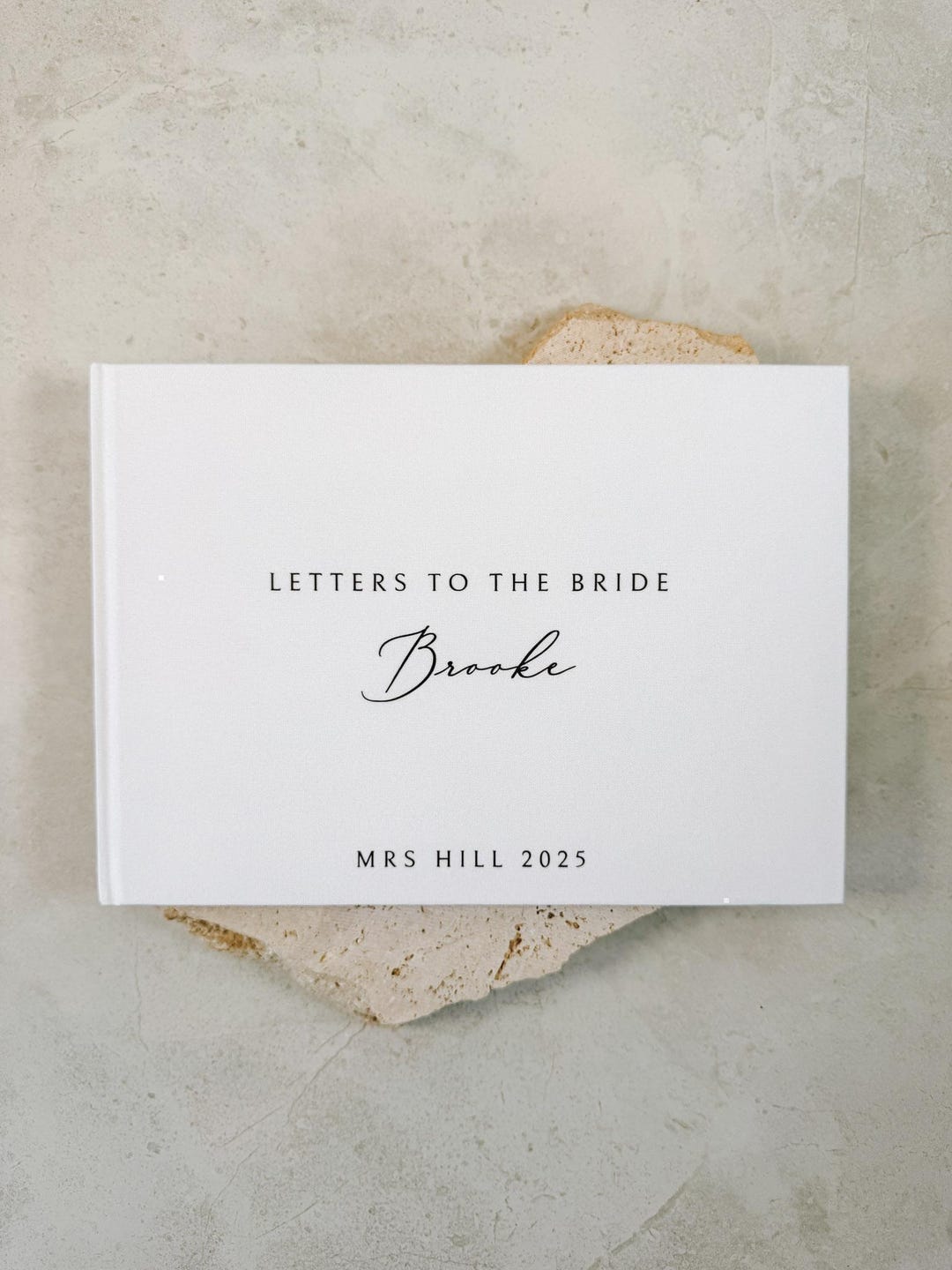 Letters to Bride Book, Bridesmaid Letters to the Bride, Letters to the ...