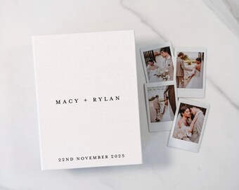 Mini Instax Photo Album, Polaroid Memory Album, Wedding Table Album