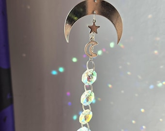 Crescent Moon Suncatcher