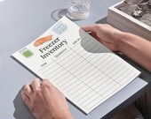 Freezer Inventory Printable | Kitchen Organization Sheet | Food Storage Tracker | Quantity Item Use By Log | Meal Prep & Pantry Management