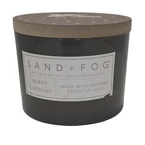 Sand + Fog Scented Candle - Berry Currant